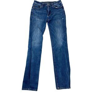 American Eagle Outfitters Mens Jeans 30x34 Relaxed Fit Mid-Rise Blue Denim Casua